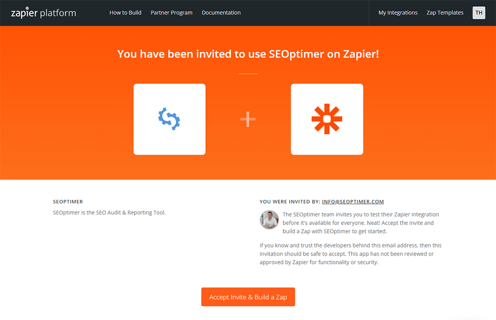 Undangan Zapier